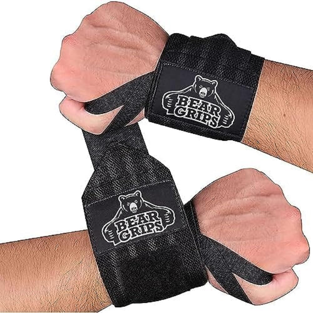 Wrist Wraps for Weightlifting | Weight Lifting Wrist Straps for Weightlifting | Extra Strength Gym Wrist Wraps | Two Wrist Wrap per Pack | 12” & 18” | Lifting Wrist Wraps for Men & Women