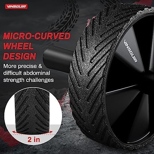 Ab Wheel Roller — Core Strength and Stability Training Tool