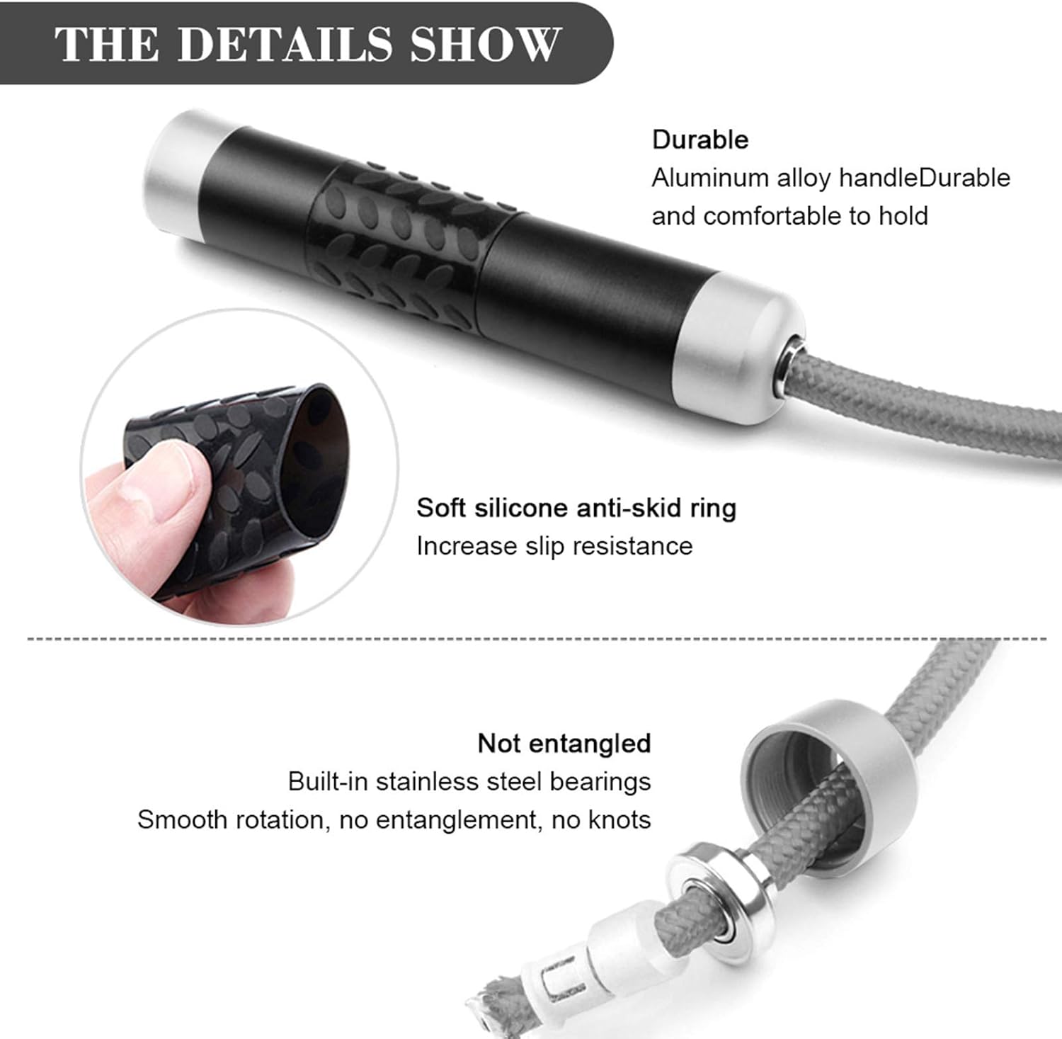 Weighted Jump Rope — Adjustable Cardio Rope for Strength & Conditioning