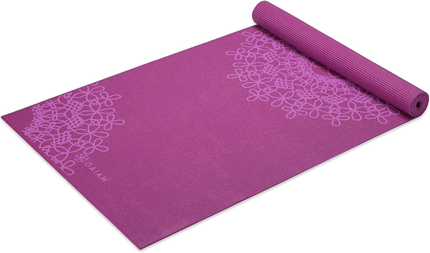 Printed Non-Slip Yoga Mat — Cushioned Support for Yoga, Pilates & Stretching