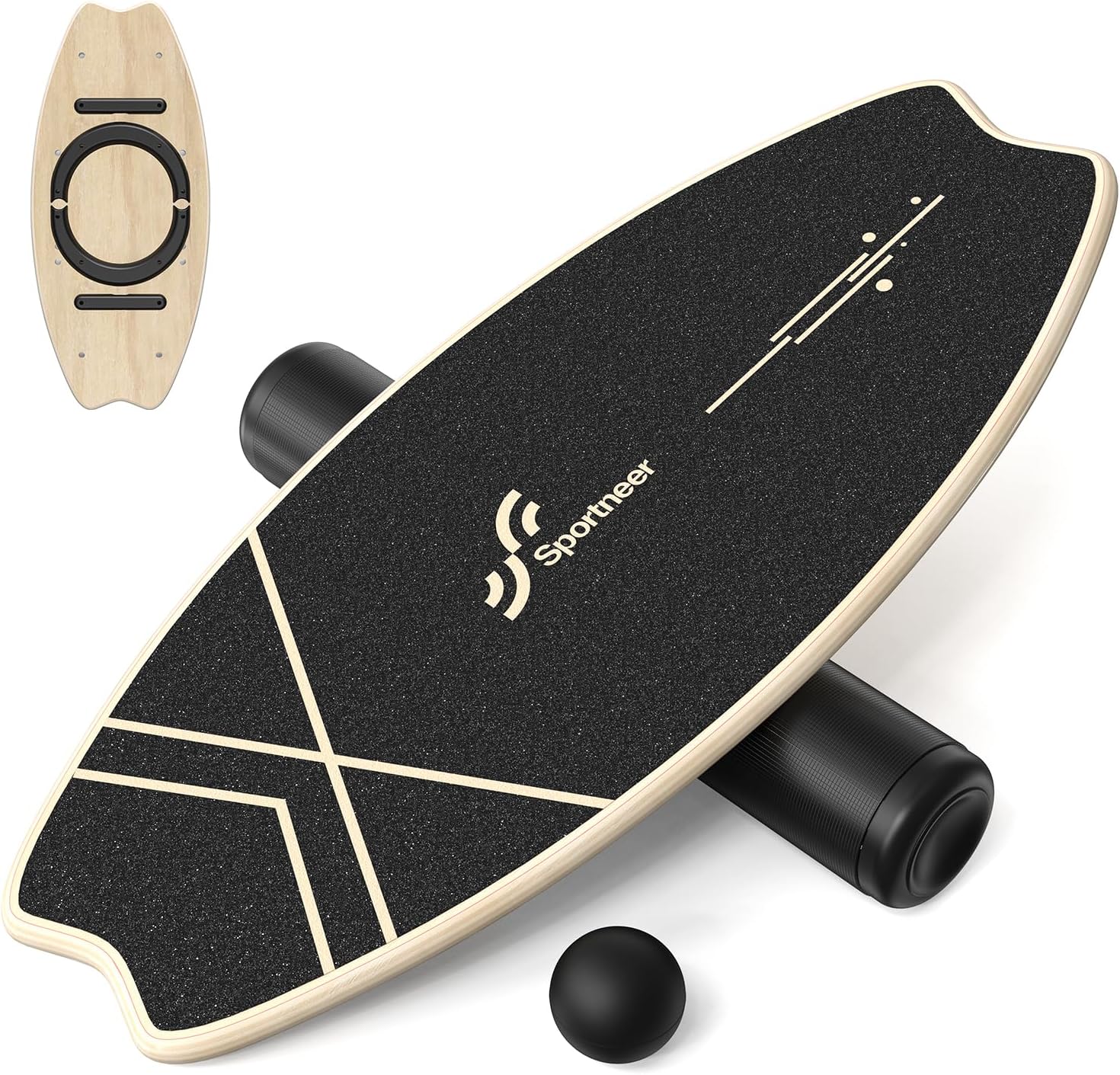 Balance Board Trainer — Adjustable Stability Board for Balance & Core Training