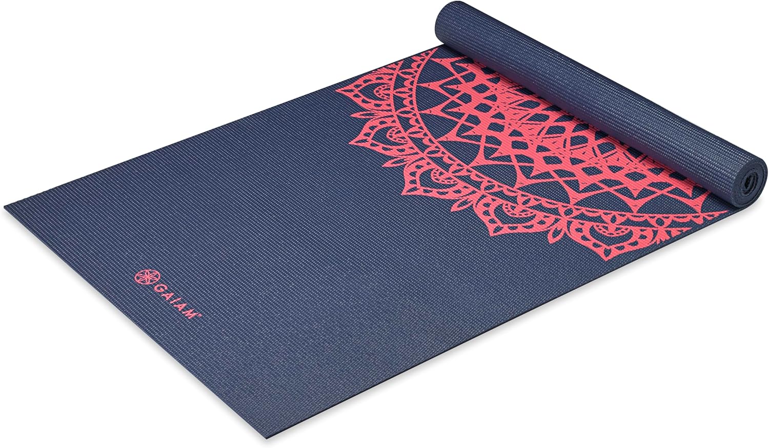 Printed Non-Slip Yoga Mat — Cushioned Support for Yoga, Pilates & Stretching
