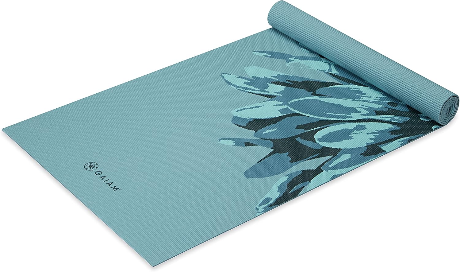 Printed Non-Slip Yoga Mat — Cushioned Support for Yoga, Pilates & Stretching