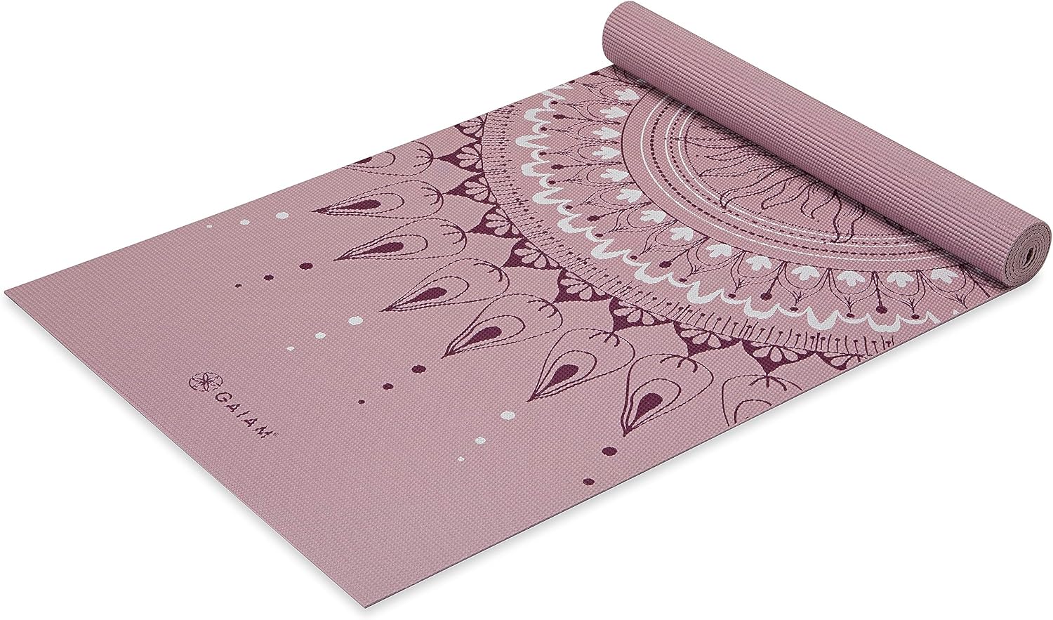 Printed Non-Slip Yoga Mat — Cushioned Support for Yoga, Pilates & Stretching