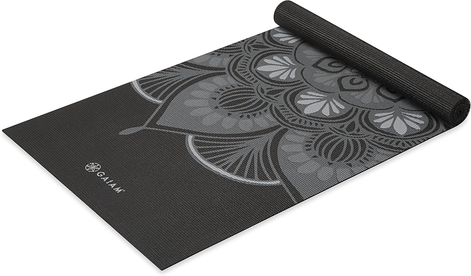 Printed Non-Slip Yoga Mat — Cushioned Support for Yoga, Pilates & Stretching