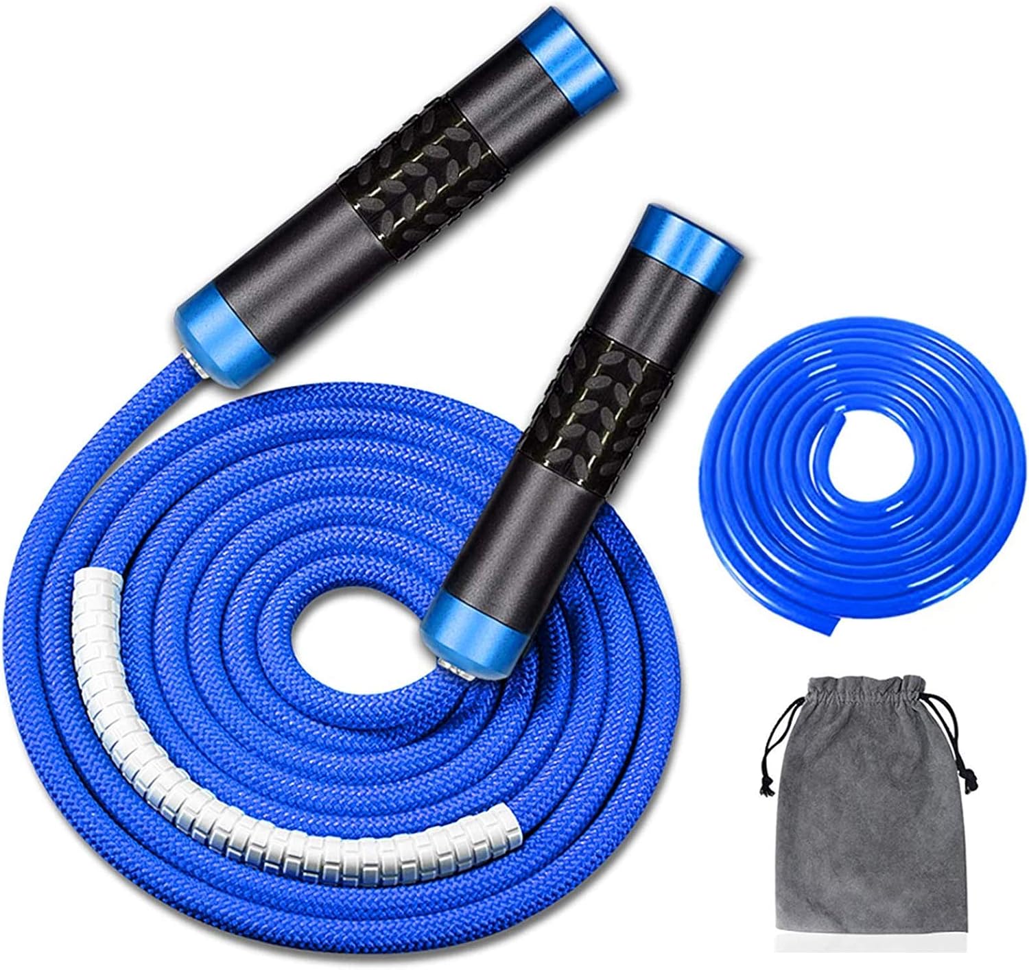 Weighted Jump Rope — Adjustable Cardio Rope for Strength & Conditioning