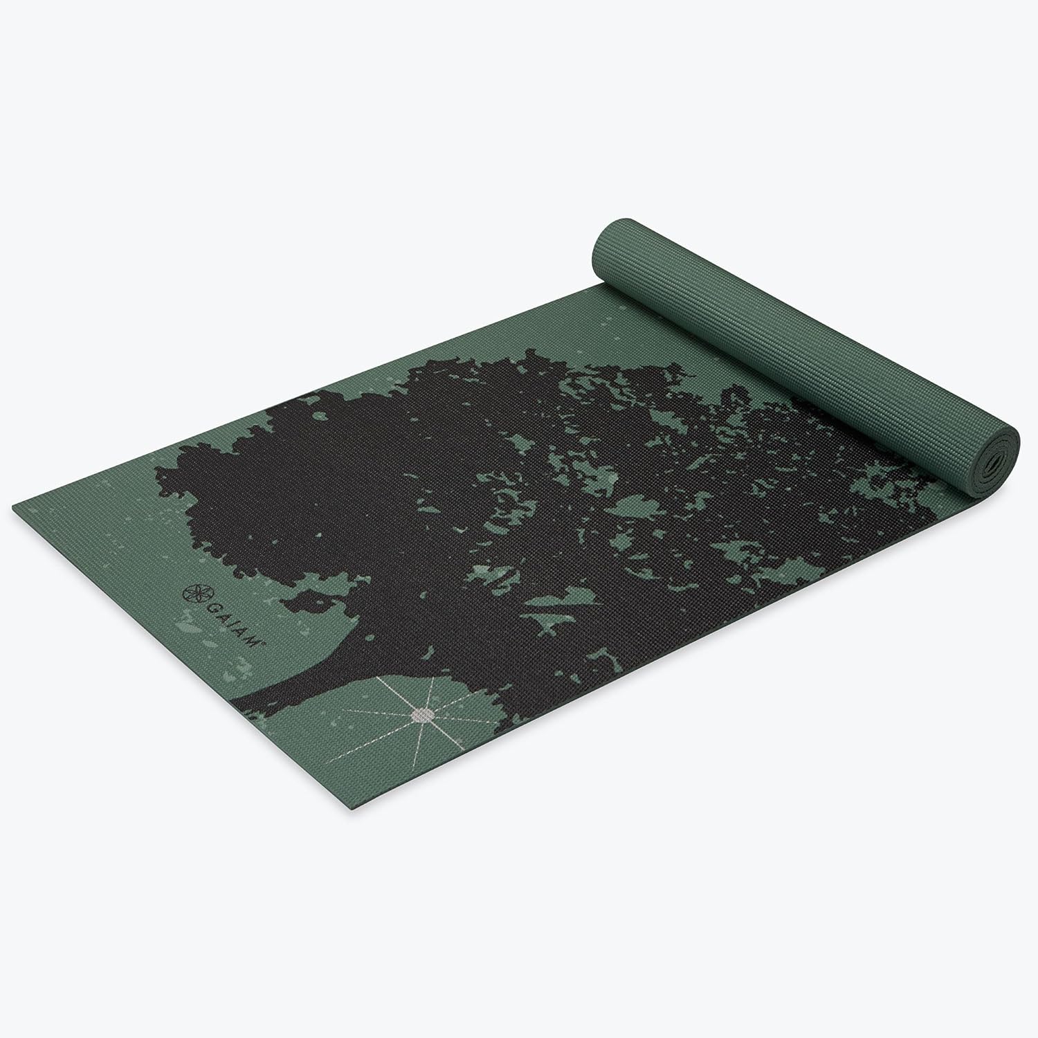 Printed Non-Slip Yoga Mat — Cushioned Support for Yoga, Pilates & Stretching
