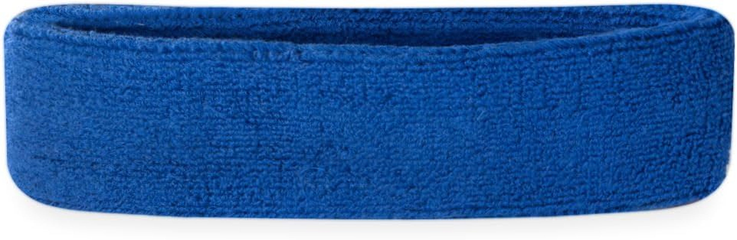 Moisture-Wicking Athletic Sweatband — Lightweight Cotton Terry Headband for Training & Sports