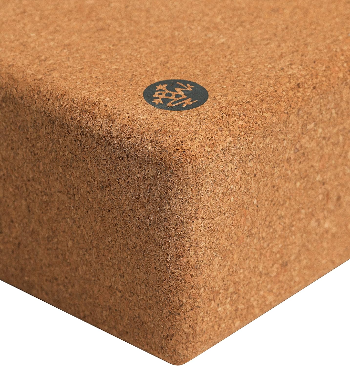 Cork Yoga Block — Firm Support Block for Yoga, Pilates & Flexibility Training