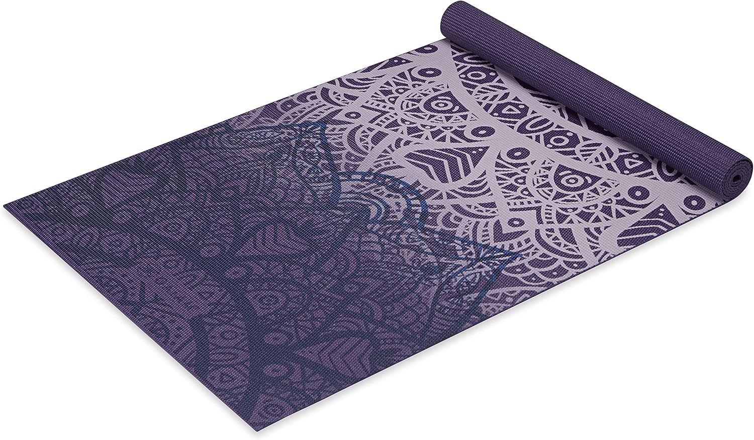 Printed Non-Slip Yoga Mat — Cushioned Support for Yoga, Pilates & Stretching