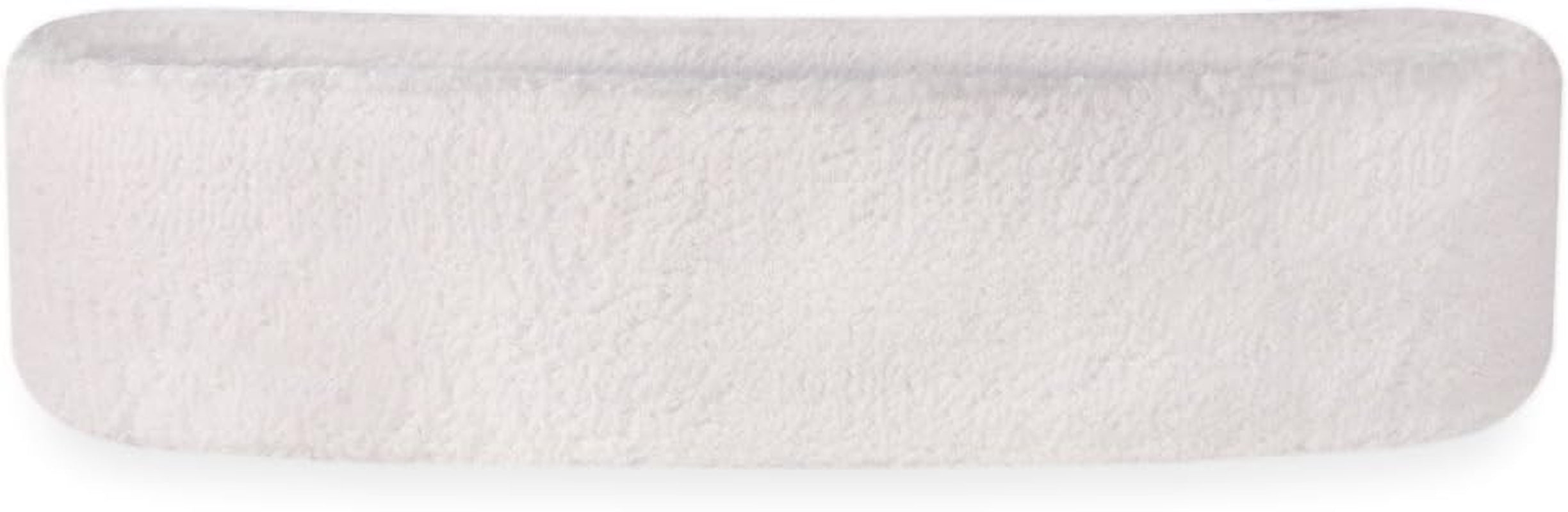 Moisture-Wicking Athletic Sweatband — Lightweight Cotton Terry Headband for Training & Sports