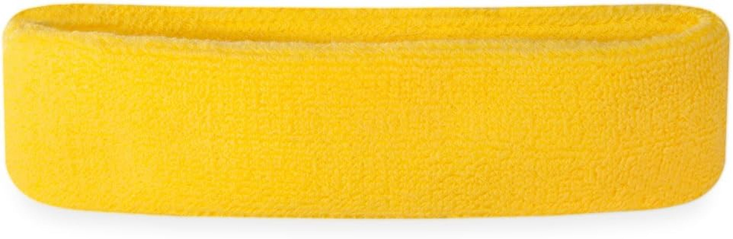 Moisture-Wicking Athletic Sweatband — Lightweight Cotton Terry Headband for Training & Sports