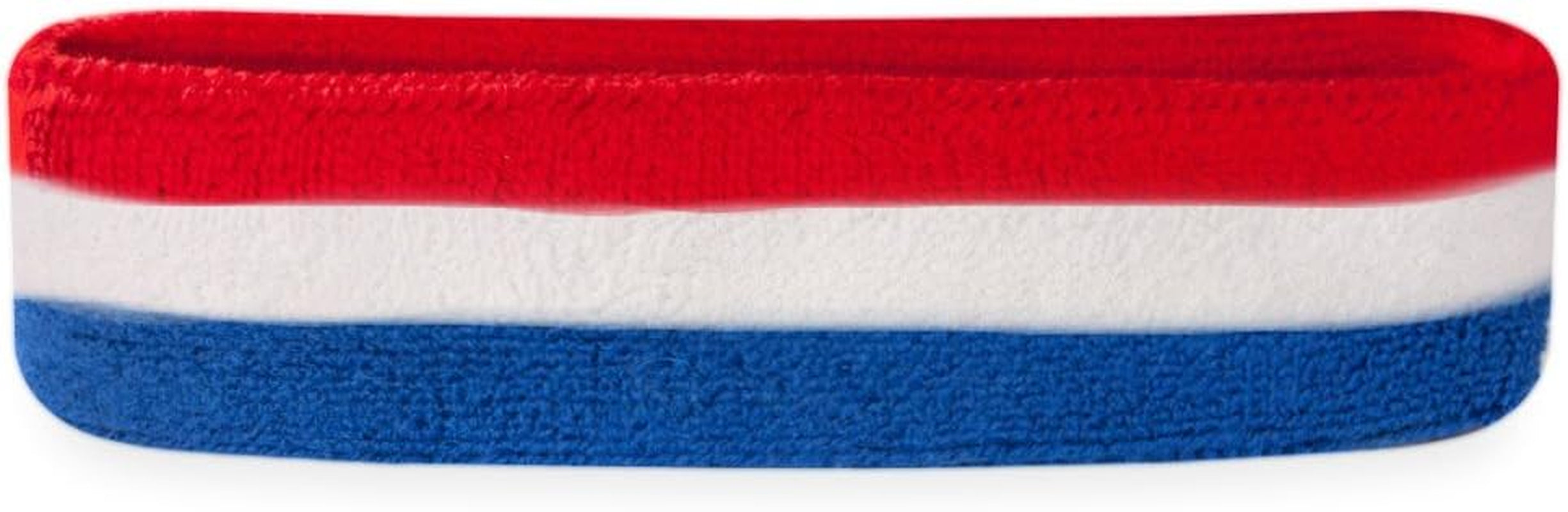 Moisture-Wicking Athletic Sweatband — Lightweight Cotton Terry Headband for Training & Sports