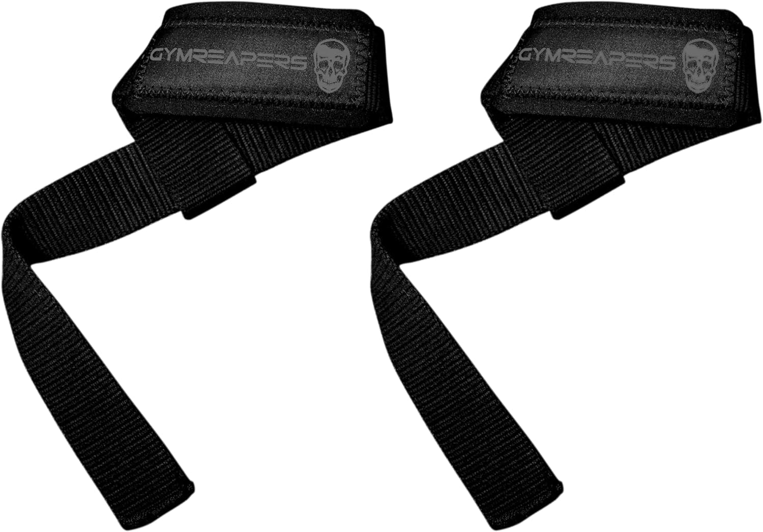 Lifting Wrist Straps for Weightlifting, Bodybuilding, Powerlifting, Strength Training, & Deadlifts - Padded Neoprene with 18 Inch Cotton